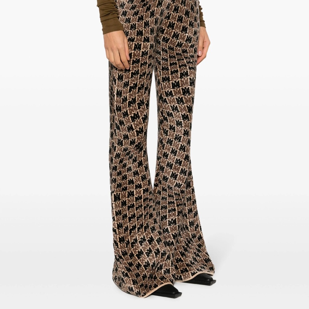 Amiri MA Swirl flared track trousers